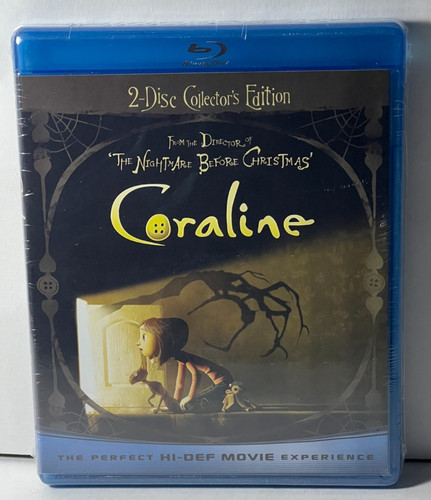 Coraline blu ray disc - 2,
